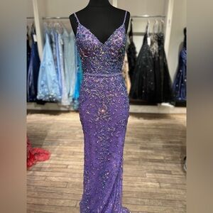 Ellie Wilde Iris Sequin Prom Dress